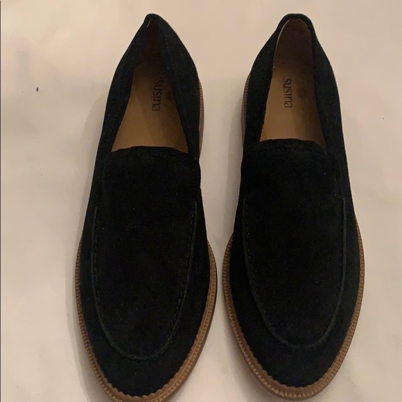 Susina Shoes - Susina Andie Suede Leather Loafer